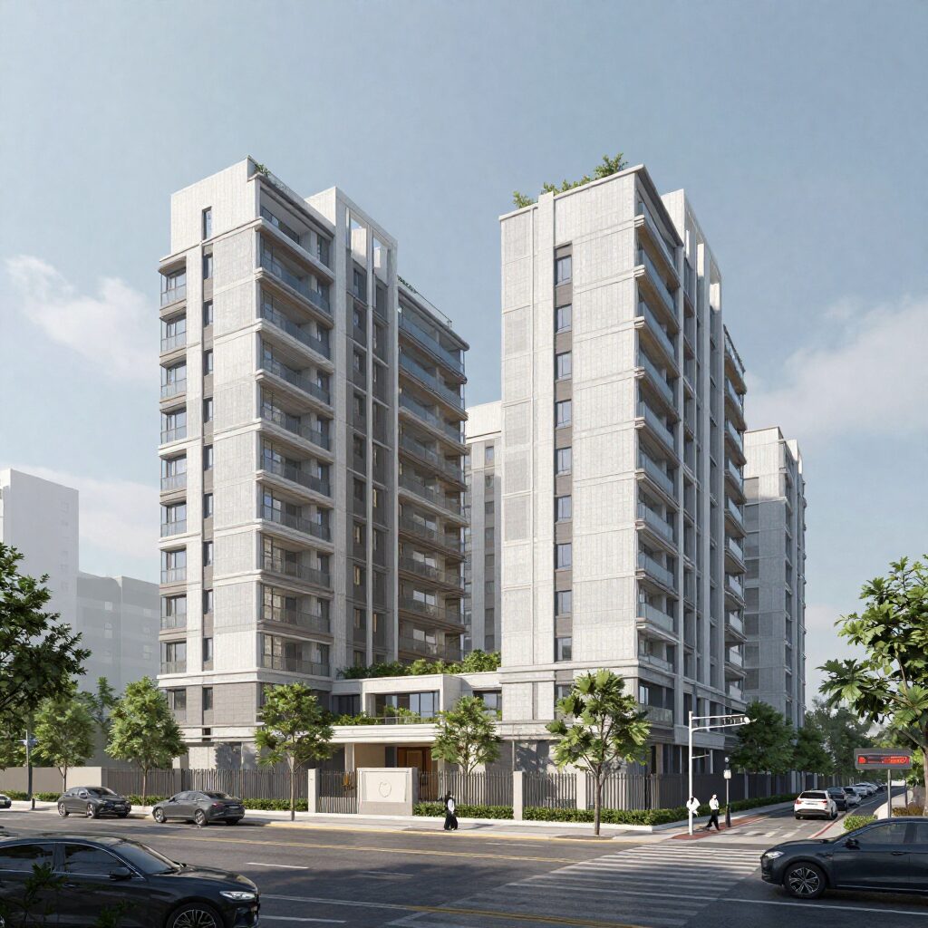 이천 카사펠리스이천 5년 공공임대주택 조감도 전경