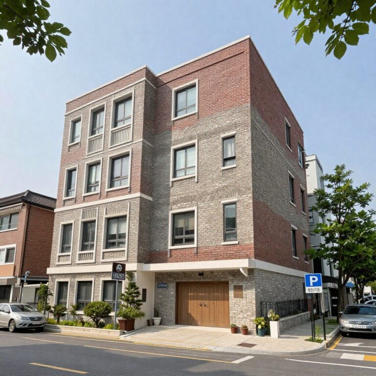 부천 여월동 중앙하이츠 아르비채 외관과 주변 조용한 주거 환경