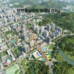 천안 동일하이빌 파크레인 단지 조감도 및 주변 교통 인프라