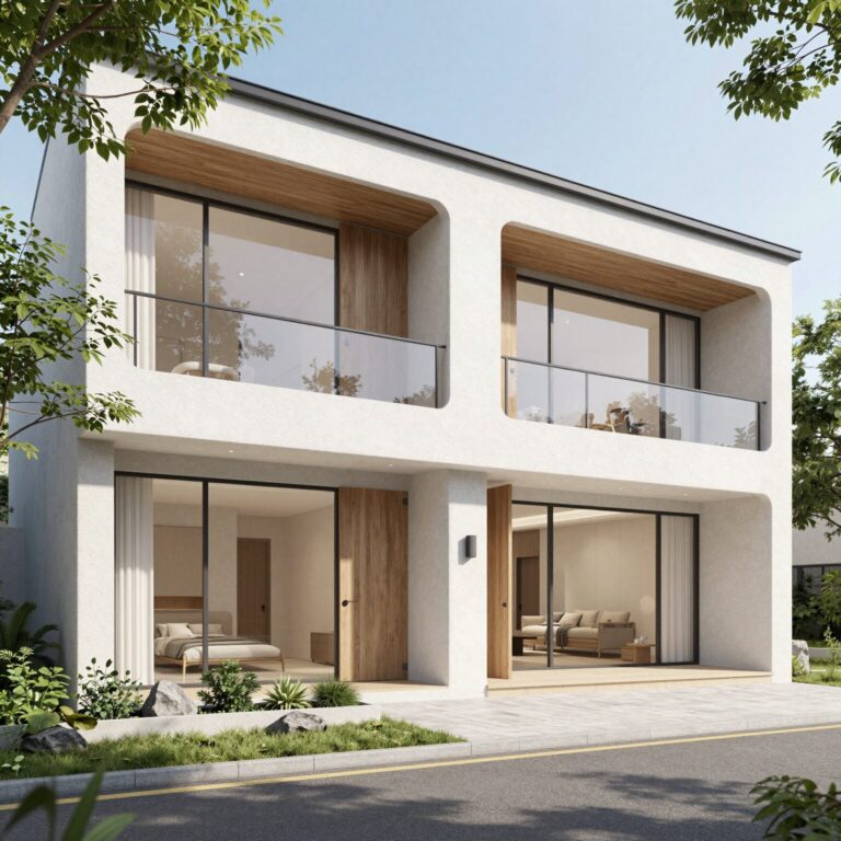 두산위브 더센트럴 부평 조합원 취소분 견본주택 외관과 내부 인테리어