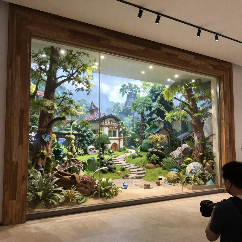 해링턴플레이스 오룡역 모델하우스 전경