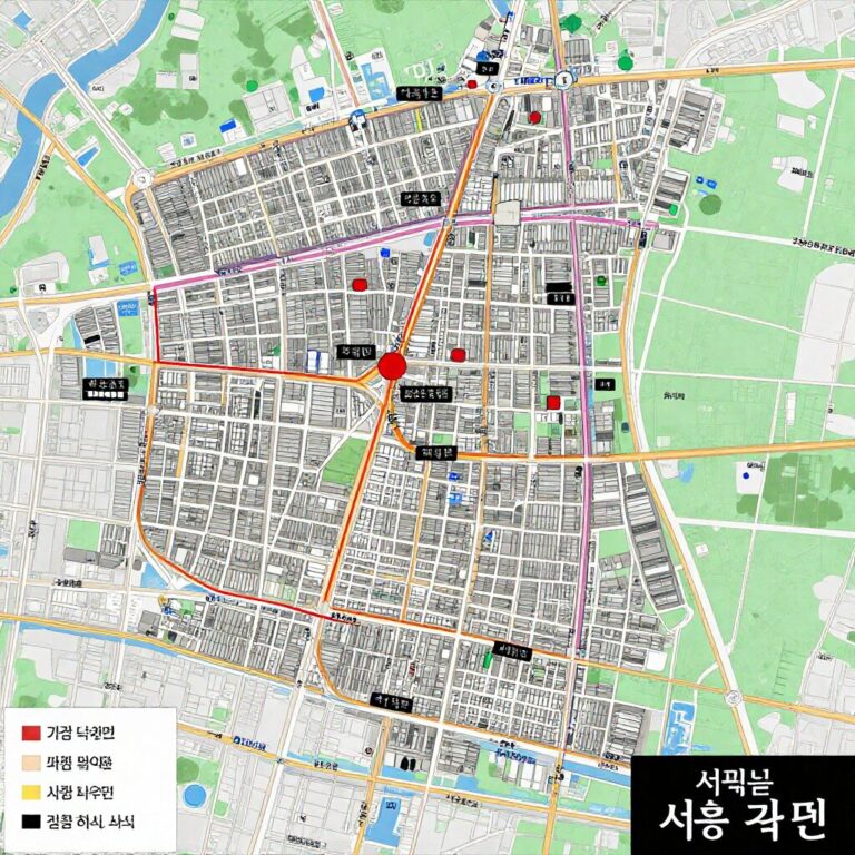 서귀포 서홍동 형남아파트 6차 조감도와 주변 지도