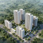 수원 이목지구 대방 디에트르 더 리체 아파트 단지 조감도