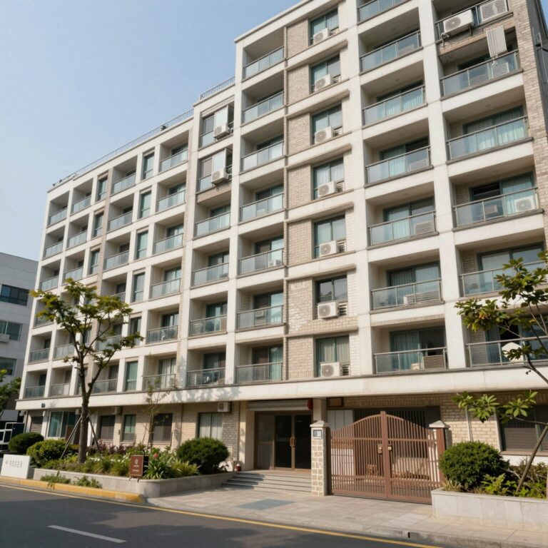 왕길역 아테라 아파트 외관과 주변 전경