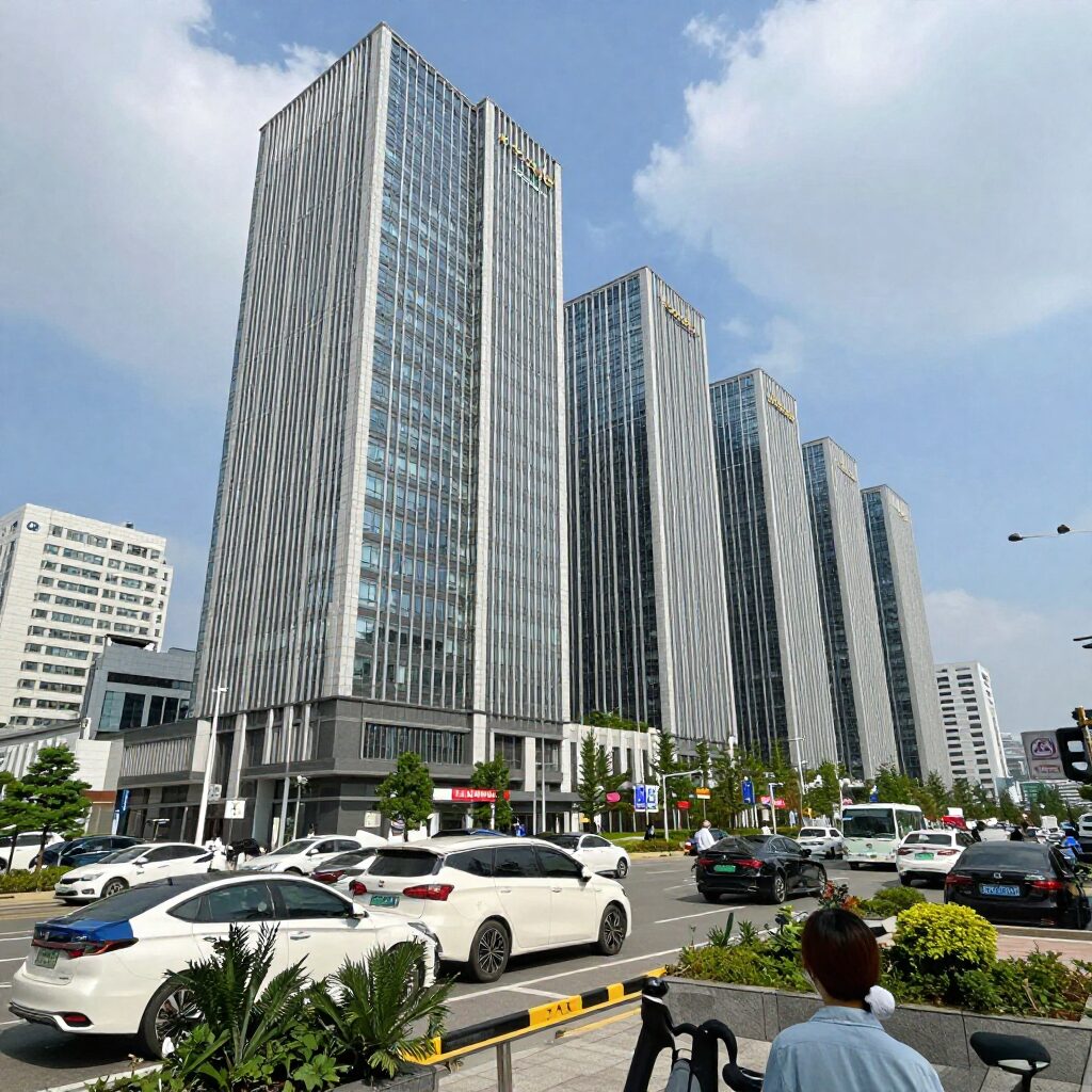 영등포자이 디그니티 단지와 양평역 위치 관계