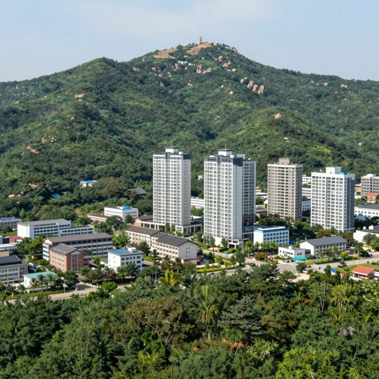 안양자이 헤리티온 3차 조감도로 단지 전경과 주변 산세가 어우러진 모습