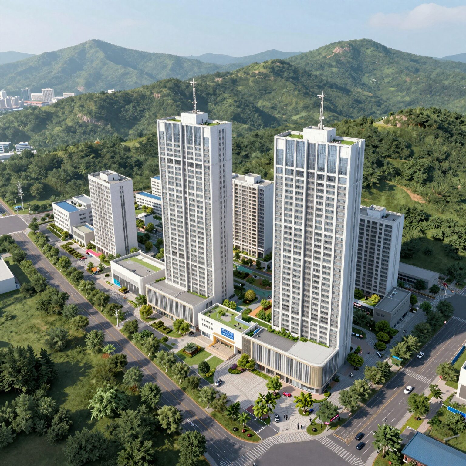 e편한세상 여수 글렌츠 단지 위치와 주변 생활 인프라 지도