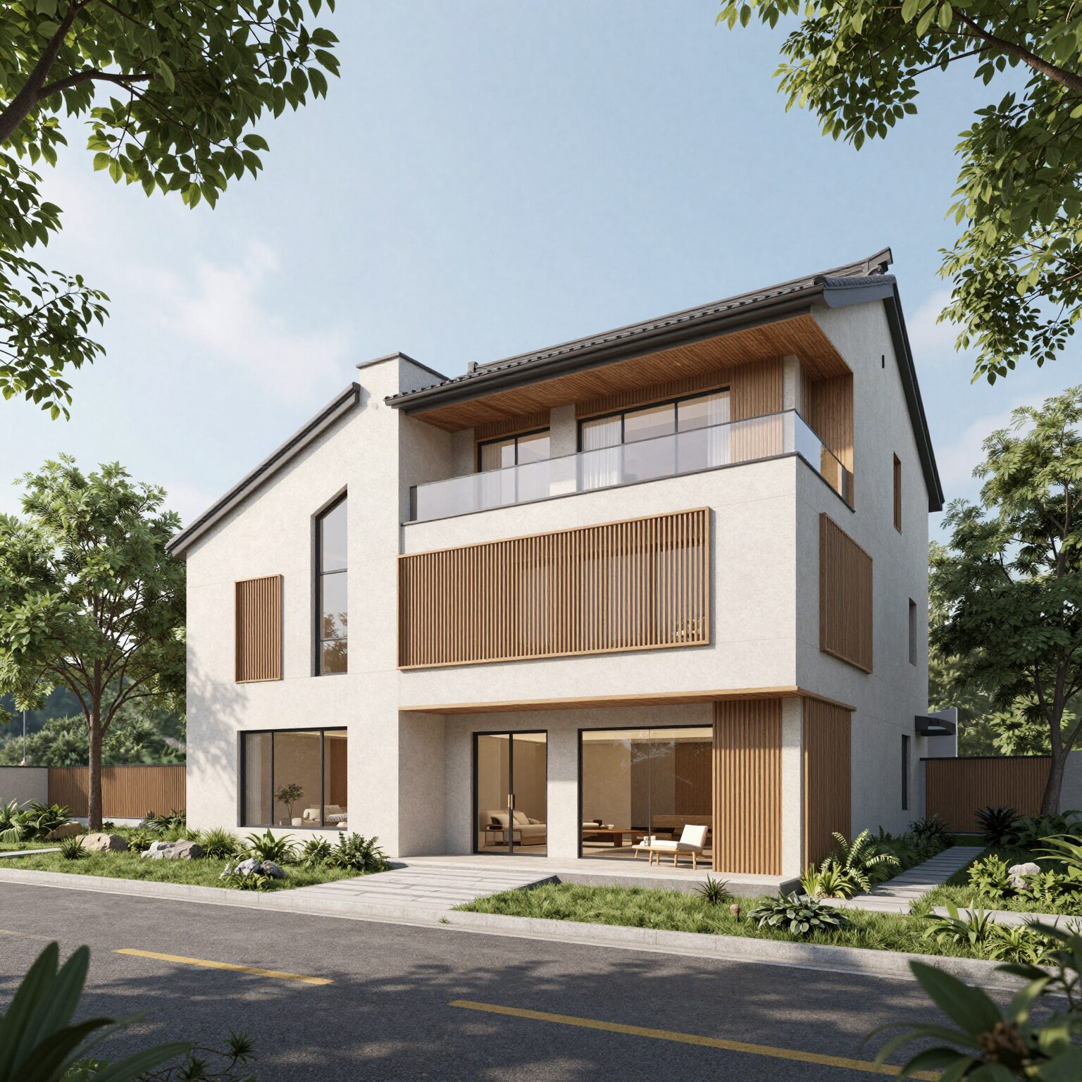 구리역 하이니티 리버파크 모델하우스 외관과 주변 조감도