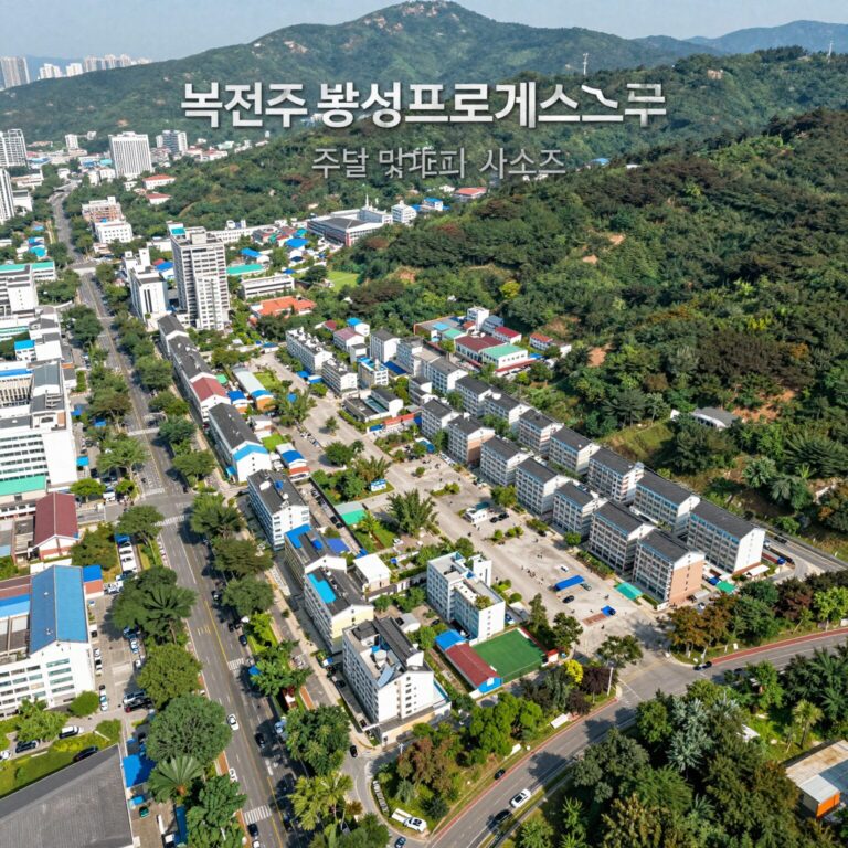 북전주 광신프로그레스 위치도 및 주변 생활인프라