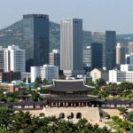 정동 롯데캐슬 136에서 바라본 도심 전경과 주변 역사적 건물들