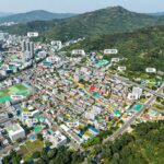 더샵 안동더퍼스트가 위치한 안동 옥동 지역의 생활 인프라와 교통망 지도