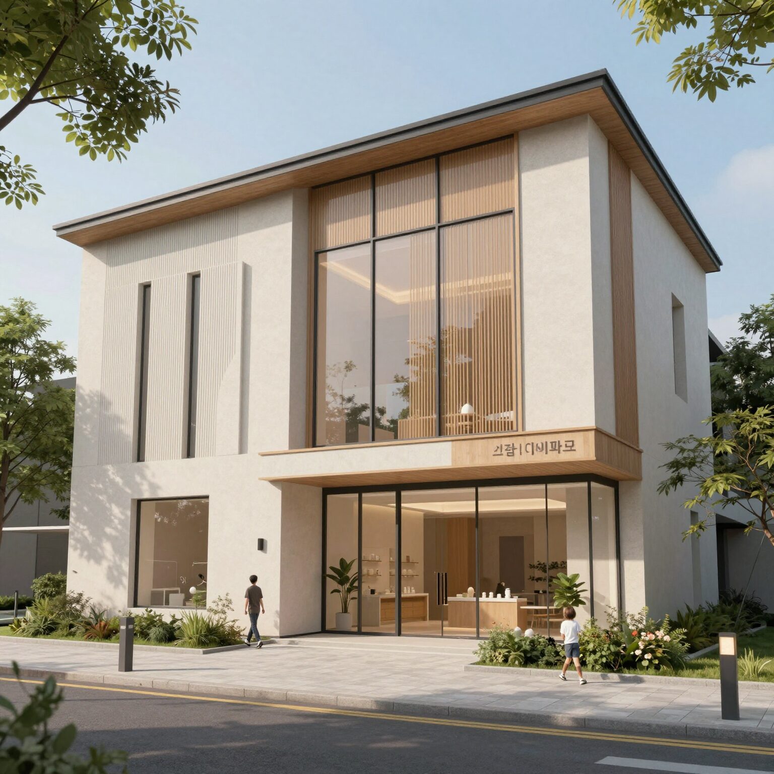 의정부역 센트럴 아이파크 모델하우스 외관과 주변 조감도