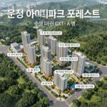 운정 아이파크 포레스트 위치도 및 주변 메디컬 클러스터 GTX-A 역 표시