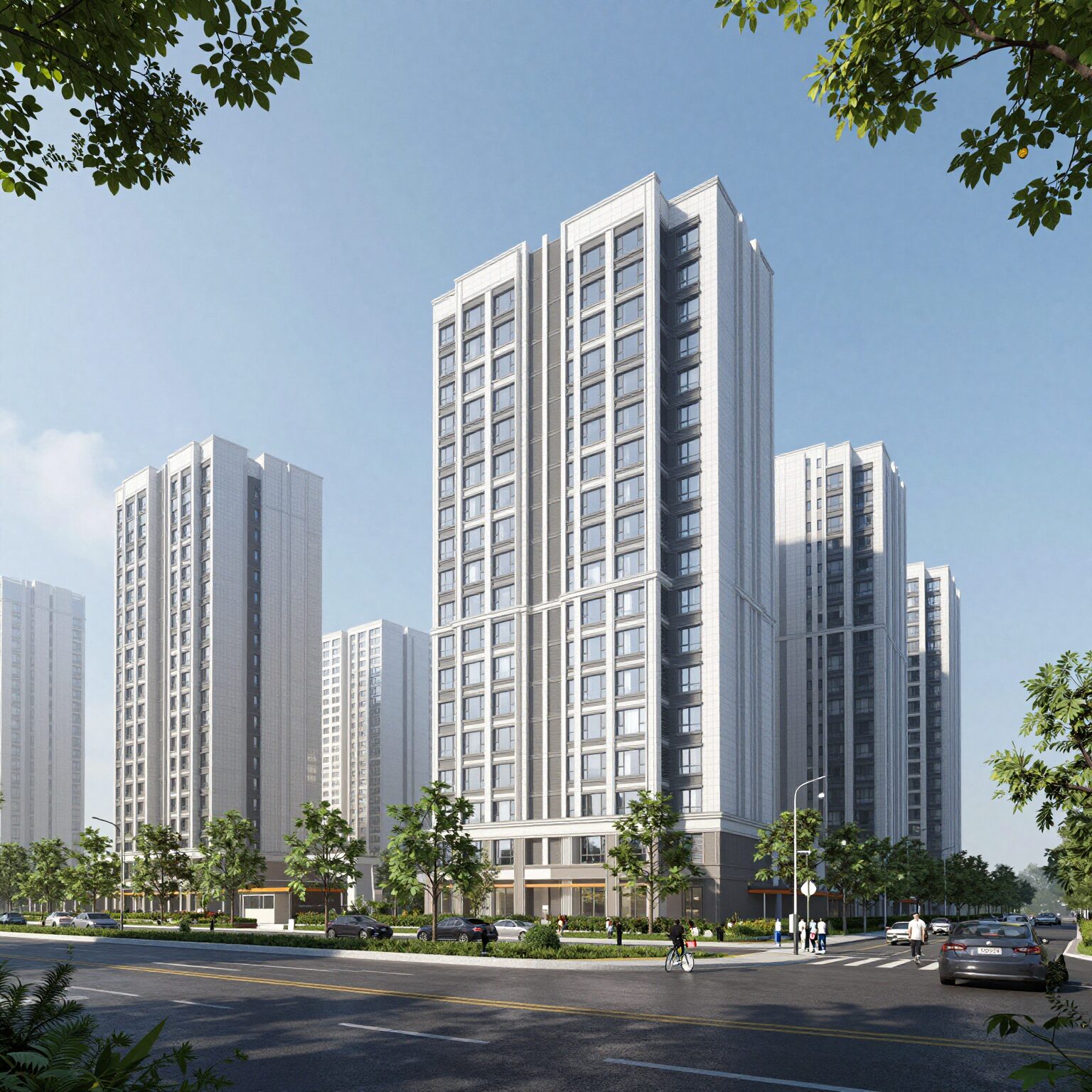 DMC 가재울 아이파크 입지와 단지 전경 사진