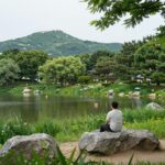 진주 힐스테이트 평거 센트럴 주변 진양호 공원과 녹지 경관