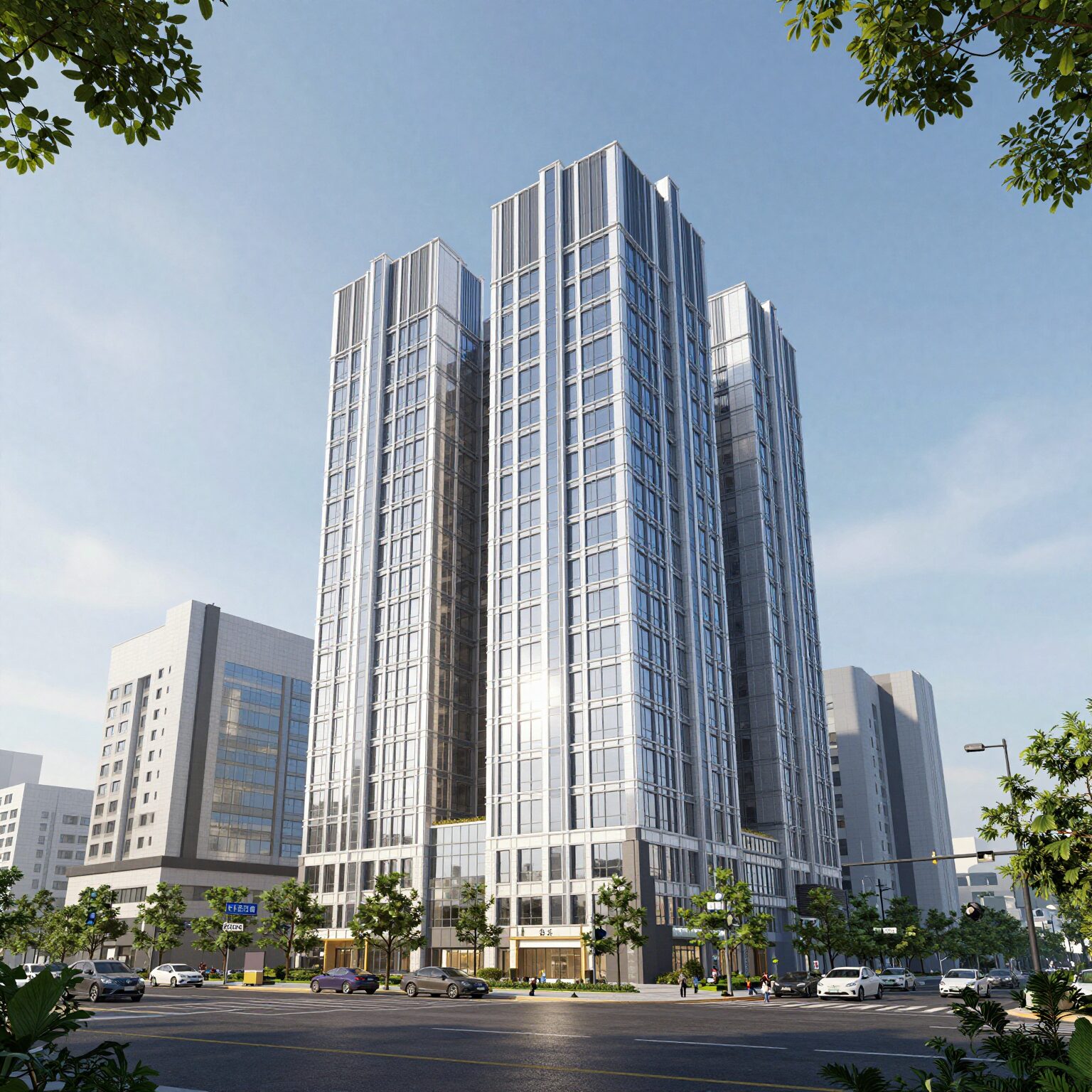 송도 그란테르 G5-3블록 오피스텔 위치와 교통 정보 지도
