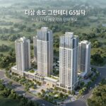 더샵 송도 그란테르 G5블록 조감도와 단지 개요 정보