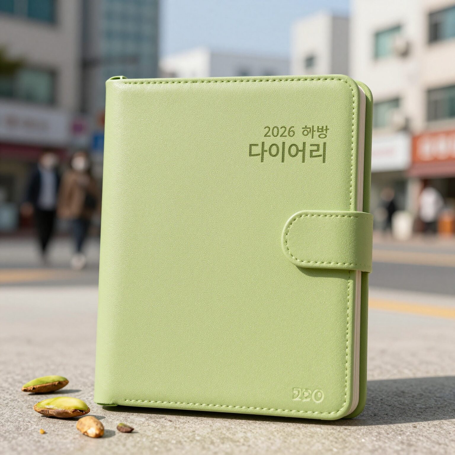 2026 하반기 다이어리 리훈 제품 피스타치오 색상