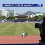 2026 AFC 여자 아시안컵 4강 한국 대 일본 경기 중계 화면