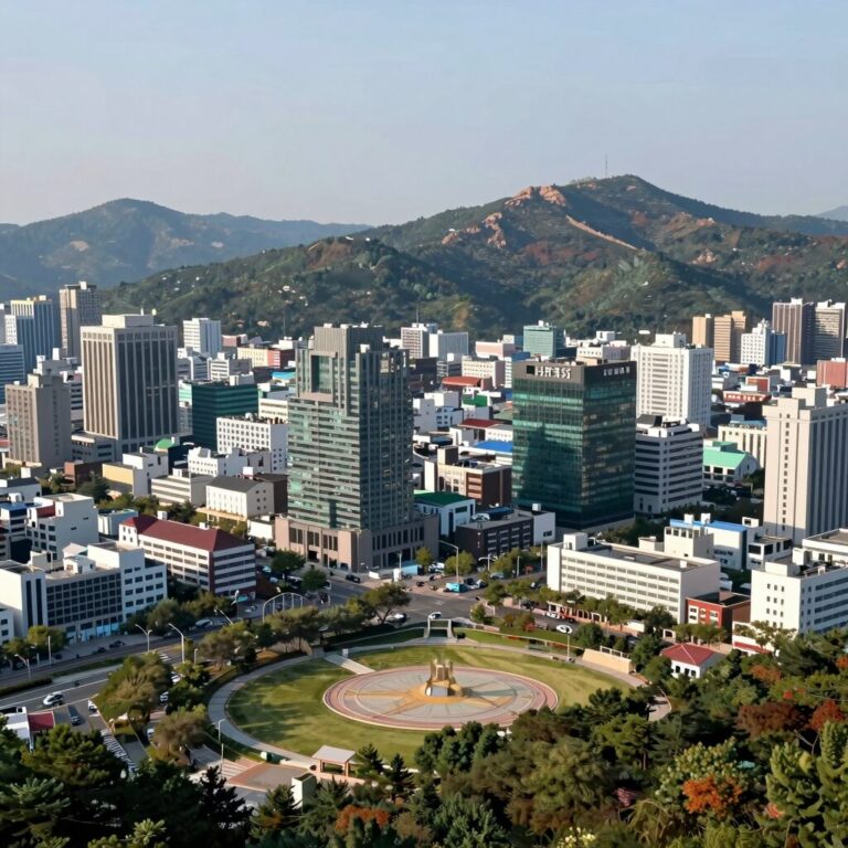 청주 복대자이 더 스카이 조감도와 주변 입지