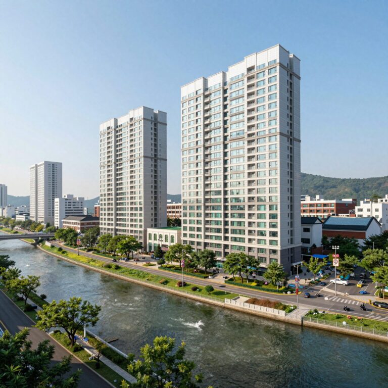 서울 중구 청계 노르웨이숲 아파트 단지 위치와 주변 청계천 및 동대문 지역을 표시한 지도 이미지