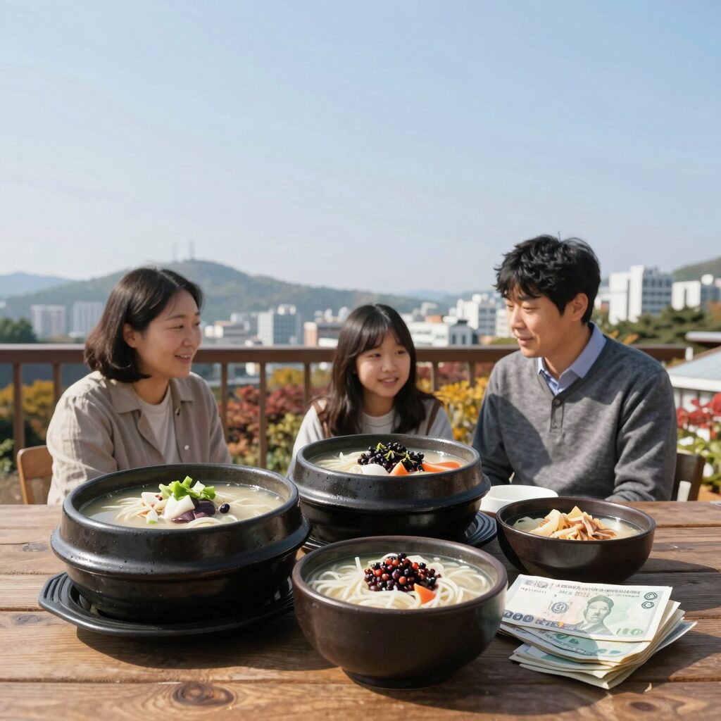 가을숲다람쥐의 도토리콩국수와 도토리비빔국수 세트 사진