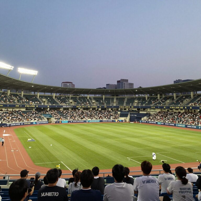 2026년 6월 고척스카이돔 야간 경기 전경