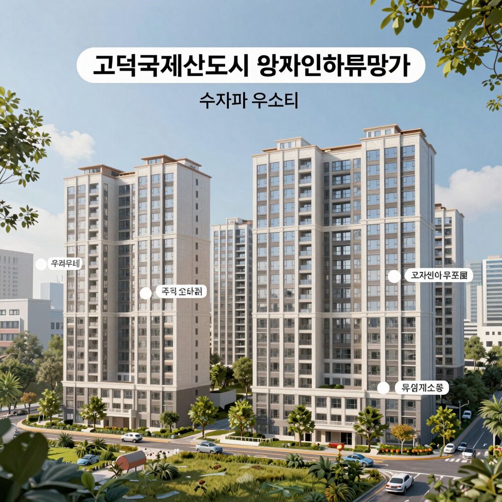 고덕국제신도시 파라곤에듀포레와 수자인하우스디 분양가 비교 그래프