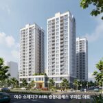 여수 소제지구 A4BL 중흥S클래스 우미린 아파트 위치 지도 및 주변 인프라 안내 이미지