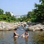 울산 철구소 계곡 평상 대여 물놀이 후기 철구소 계곡 평상 대여 후기 물놀이 풍경