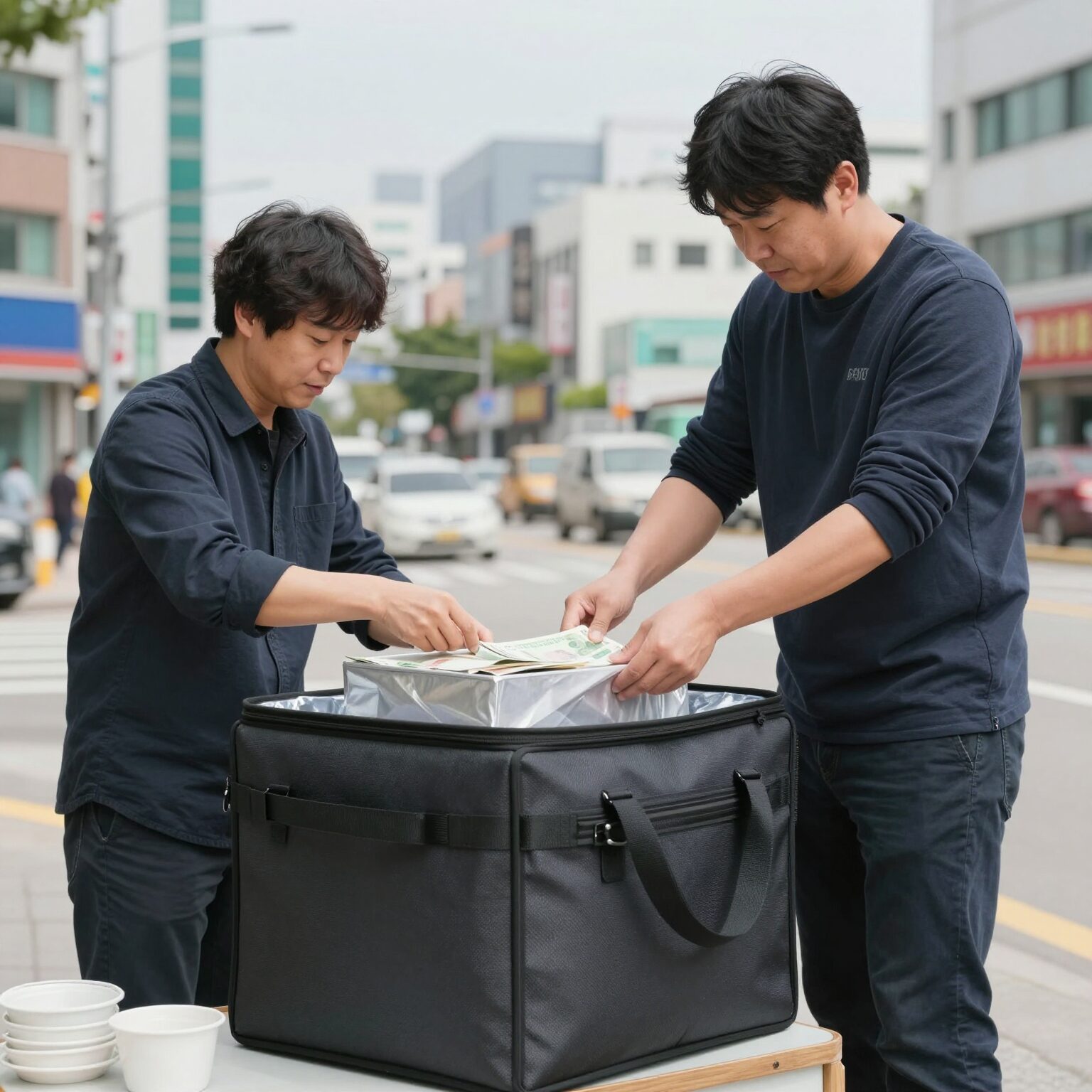 캐리비안 베이 음식물 반입 허용 품목과 보냉백 준비 사진