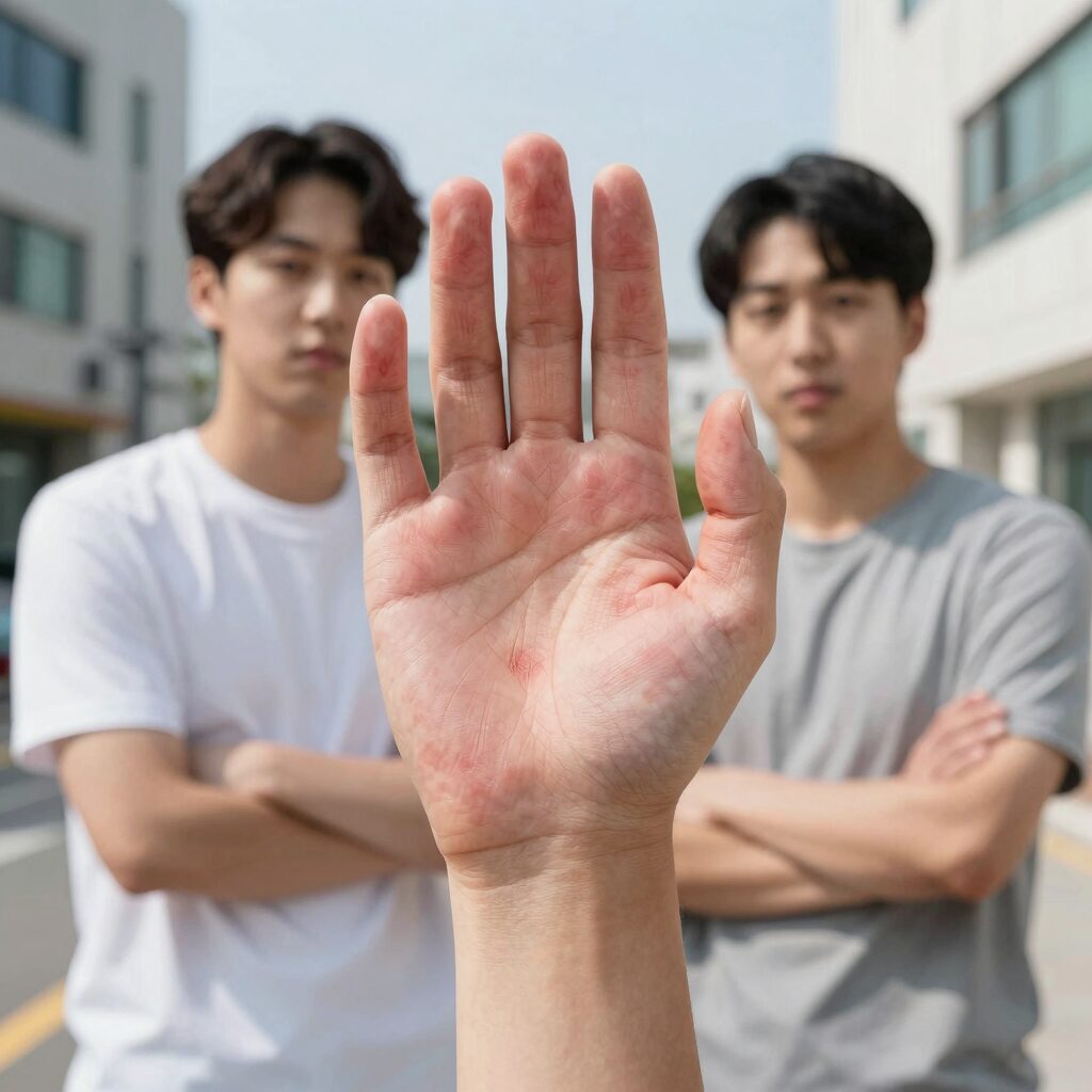 화학적 화상 증상과 응급 처치 방법