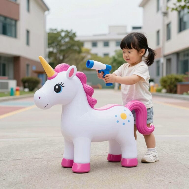 어린이집 물총놀이 준비물 애드박스 유니콘워터건 핑크색