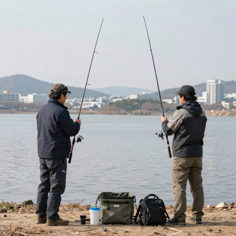 백조기 낚시 채비 장비 구성