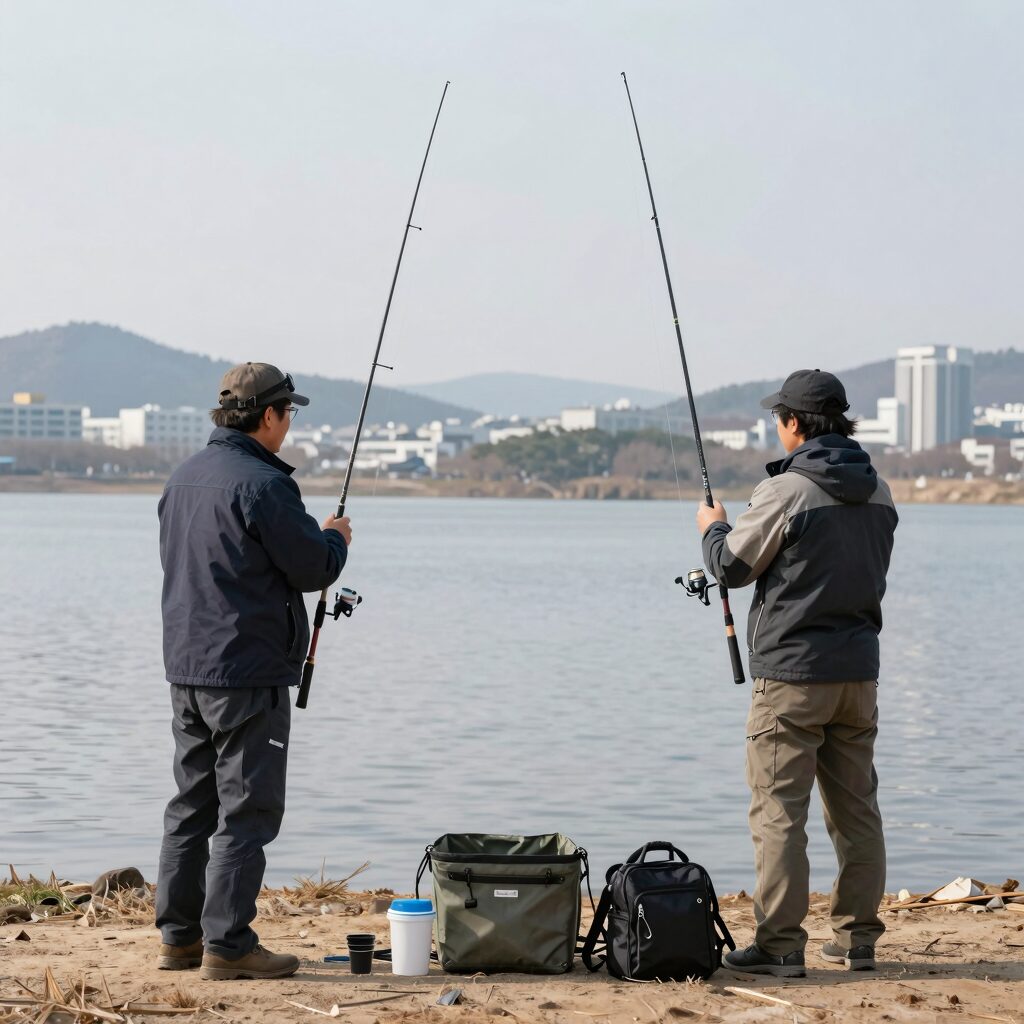 백조기 낚시 채비 장비 구성