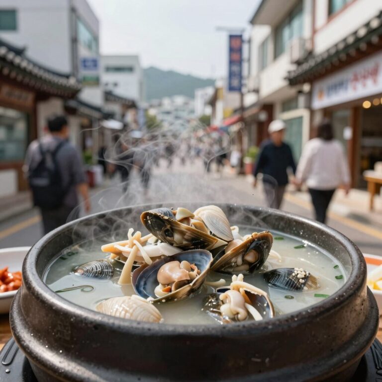 옻바다전복삼계탕 연산점의 옻삼계탕과 전복삼계탕 맛있는 모습