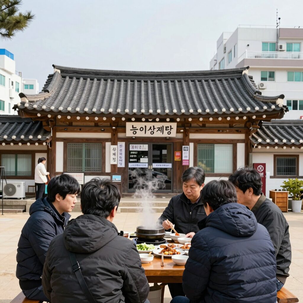 부산 삼계탕 맛집 청와정 능이삼계탕