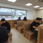 부원삼계탕 내부 좌석 모습