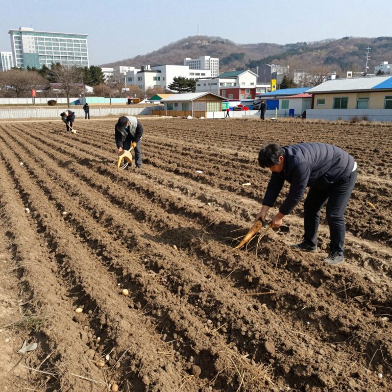 당근 심는 시기 봄 가을 파종 모종 사진