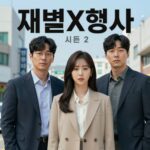 재벌X형사 시즌2 포스터 안보현 정은채가 함께 있는 모습