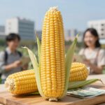 옥수수를 다이어트 식단에 활용하는 방법을 보여주는 이미지