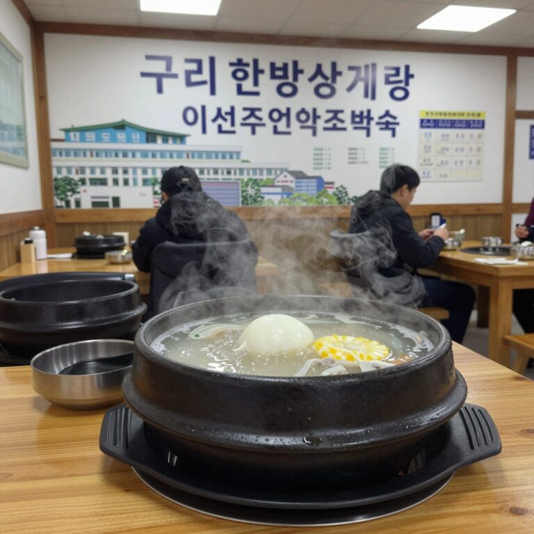 구리 삼계탕 맛집 지호한방삼계탕과 이선자연약초백숙의 대표 삼계탕과 인테리어