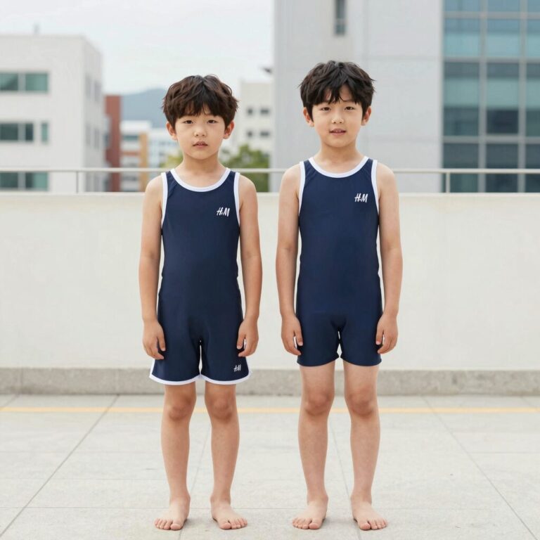 H&M 4-6세 수영복 활동성 좋은 디자인