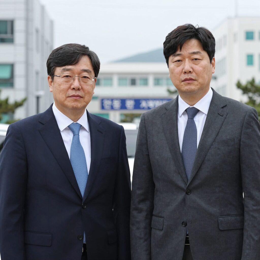 한동훈 의원과 전용기 의원의 검찰 보완수사권 폐지 논쟁을 나타내는 사진