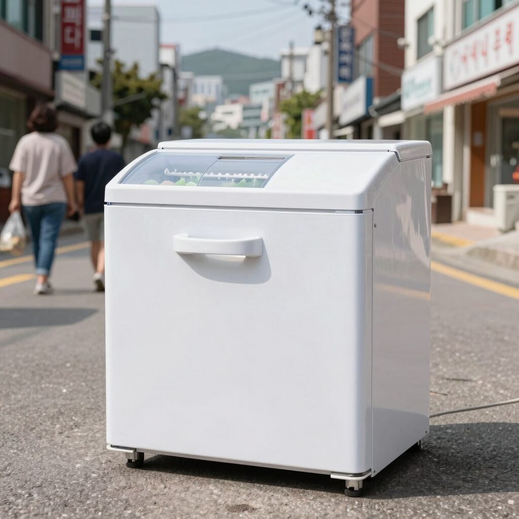 가정용 빙수기계로 만든 팥빙수