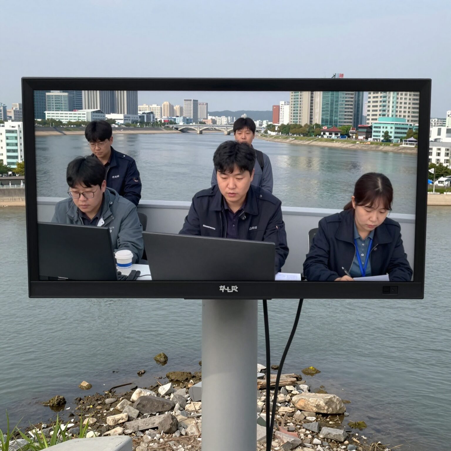 한강홍수통제소 하천 CCTV 화면 캡처