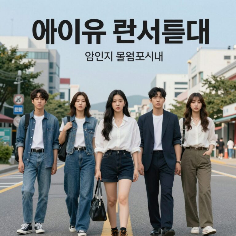 아이유 콘서트 연기 공식 포스터와 새 일정 안내