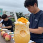 제주 애플망고빙수 만들기 체험 완성 사진