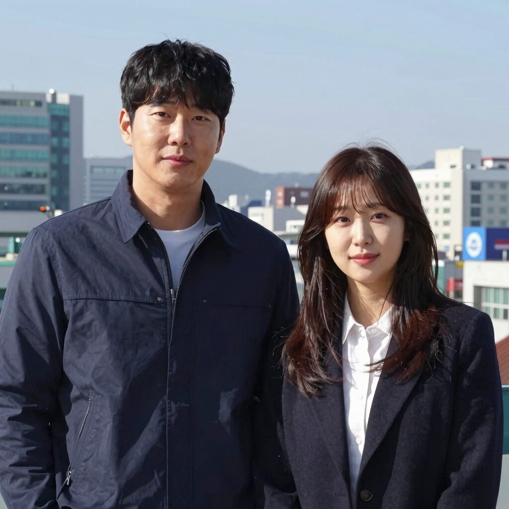 진선규와 아내 박보경의 다정한 모습