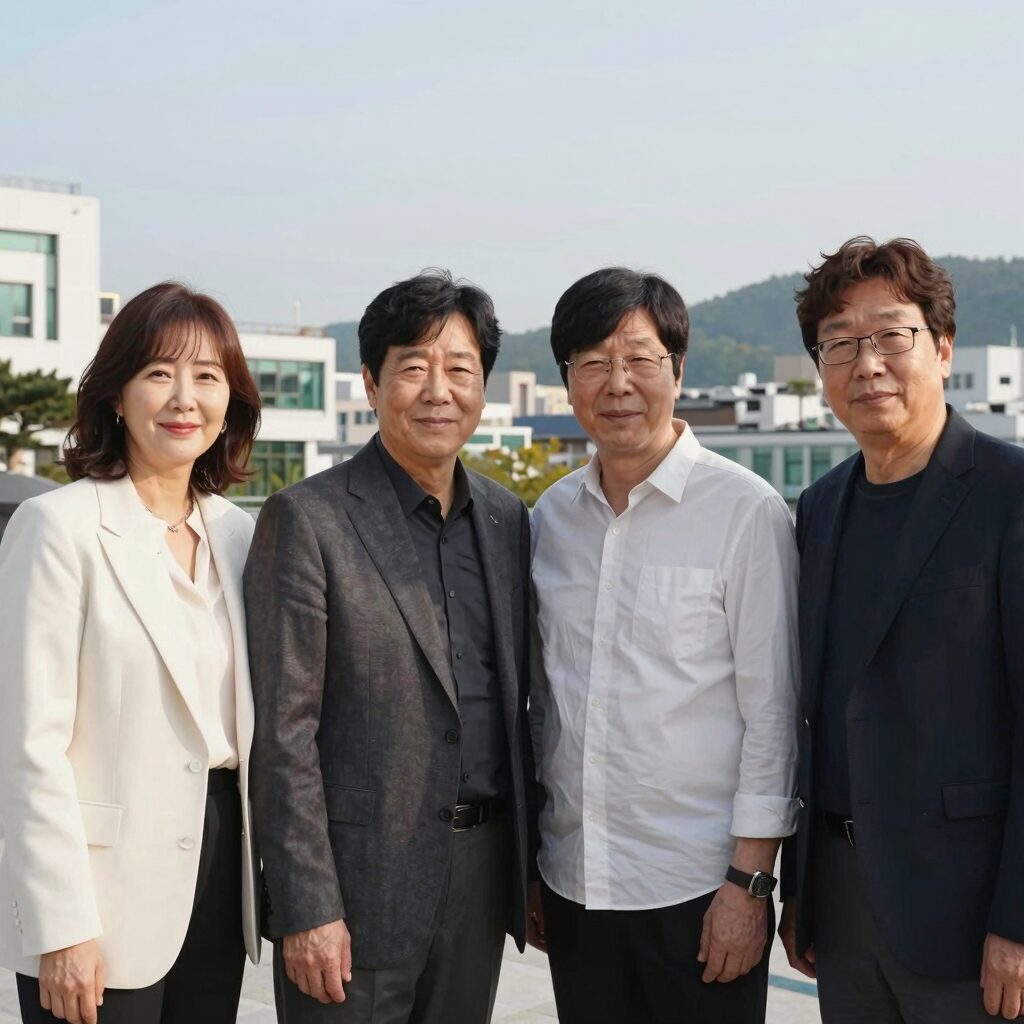 개그맨 정선희 나이 56세 이경실 환갑파티 동료들과 함께